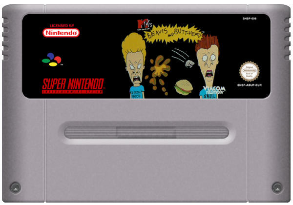 Beavis and Butthead media 6 for Super Nintendo